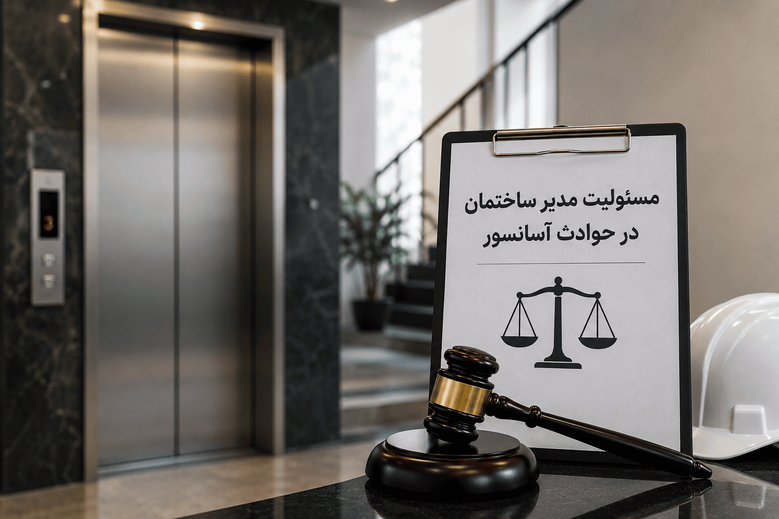 مسئولیت مدیر ساختمان در حوادث آسانسور